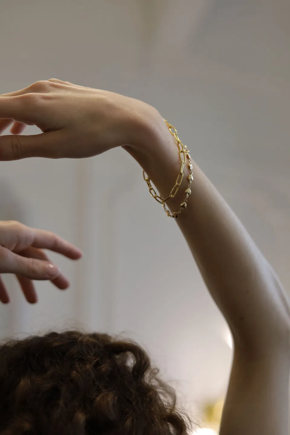 Zanjeer Link Chain Bracelet — styled