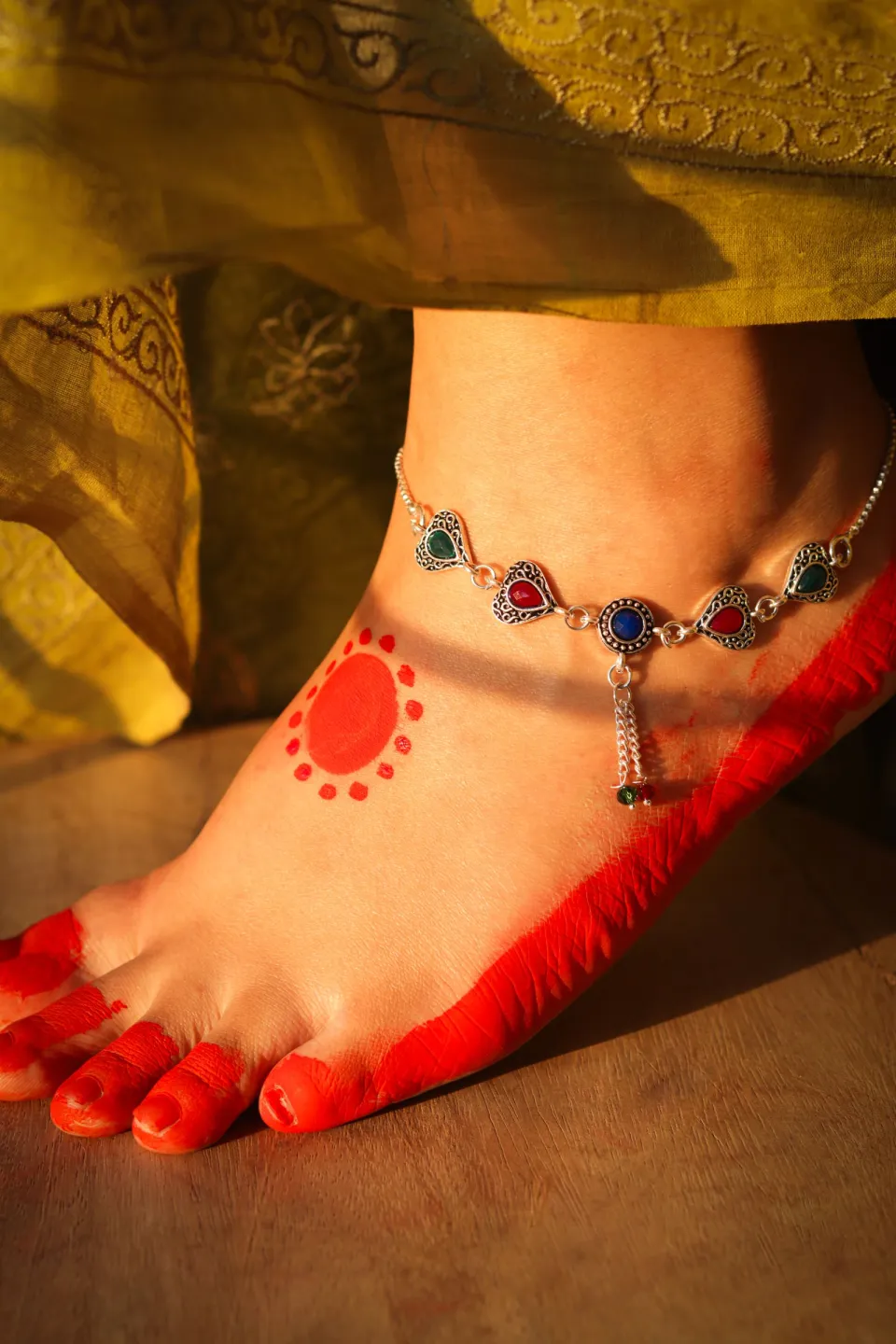 Ghungroo Payal Anklets (Pair) — styled