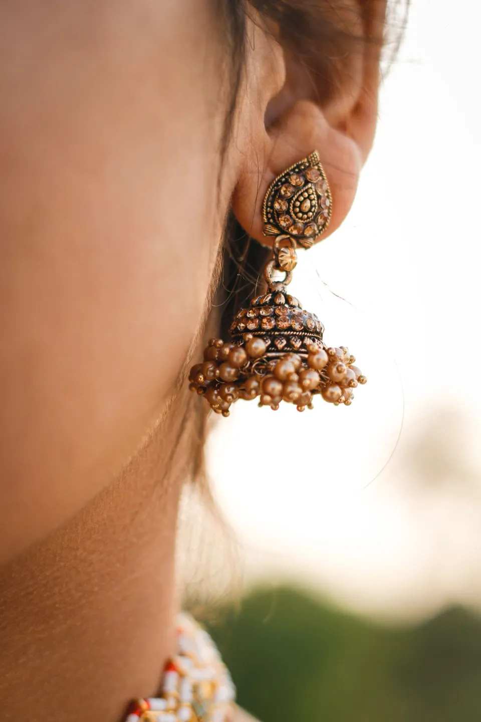 Rani Temple Jhumkas