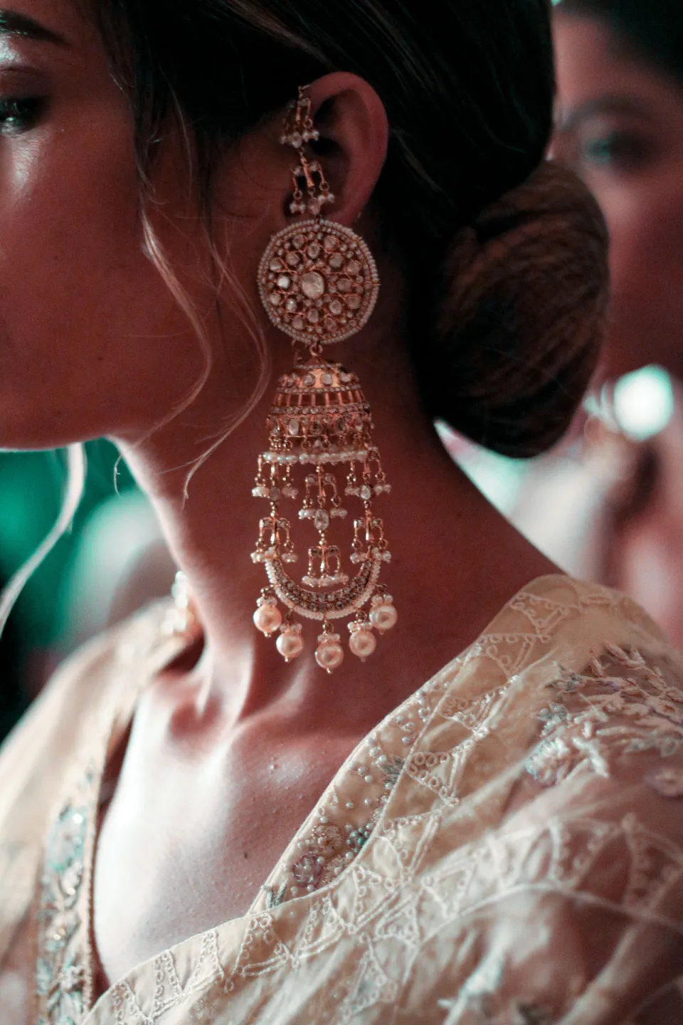 Mayur Meenakari Jhumkas