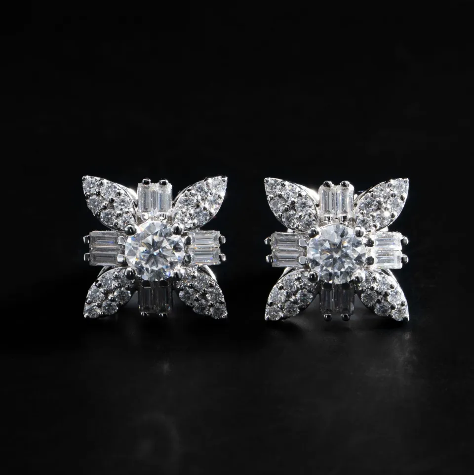 Gulmohar Floral Studs
