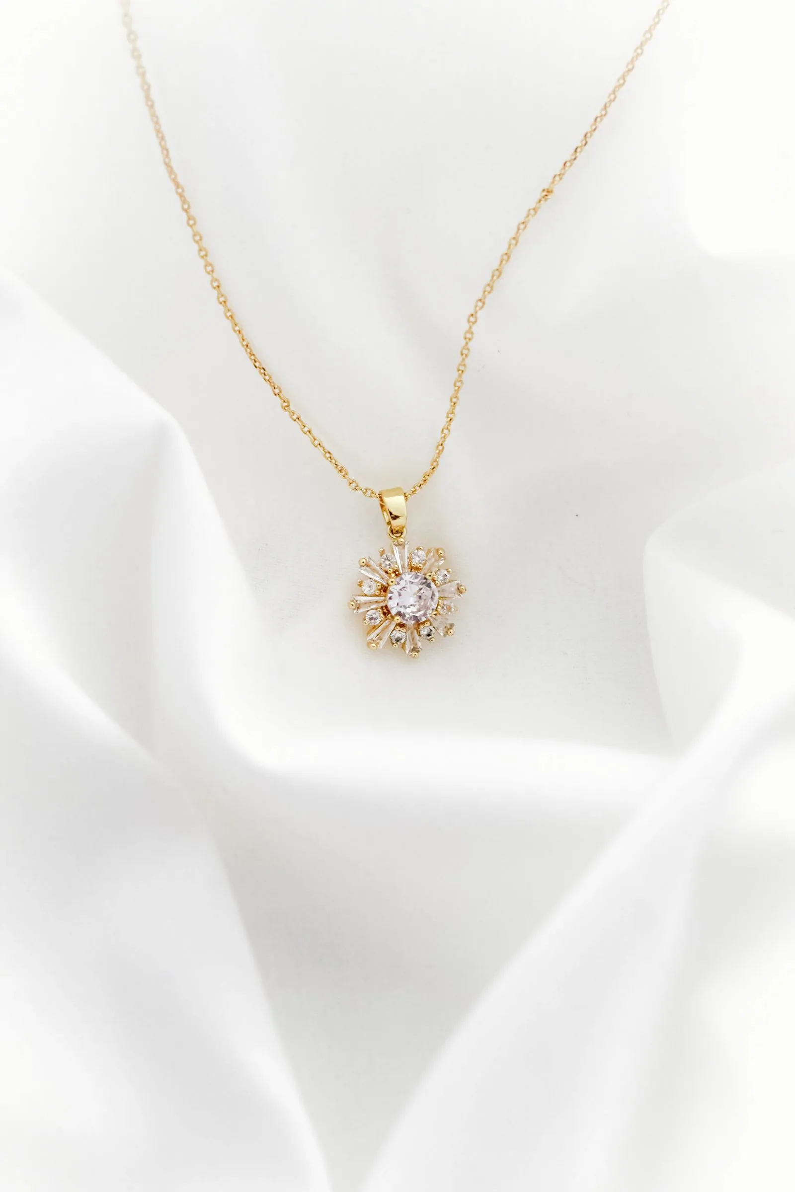 Dil Ruby Heart Pendant — styled