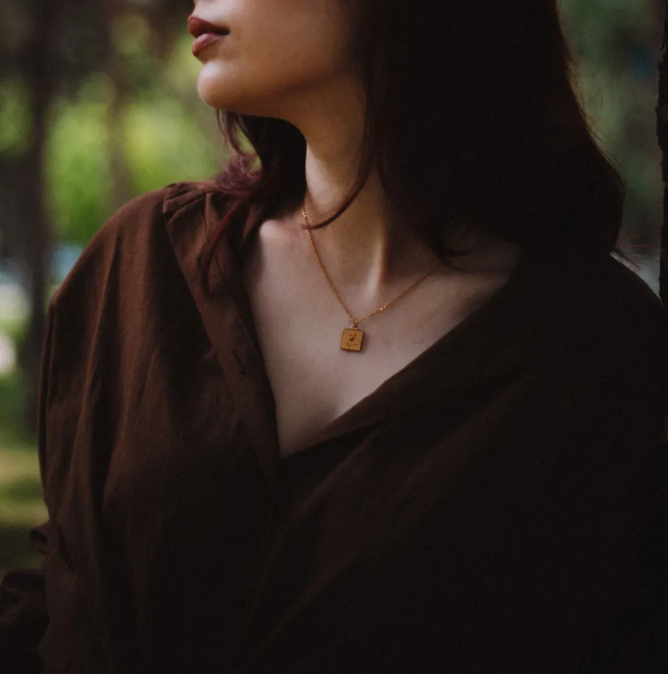 Firoza Turquoise Pendant — styled