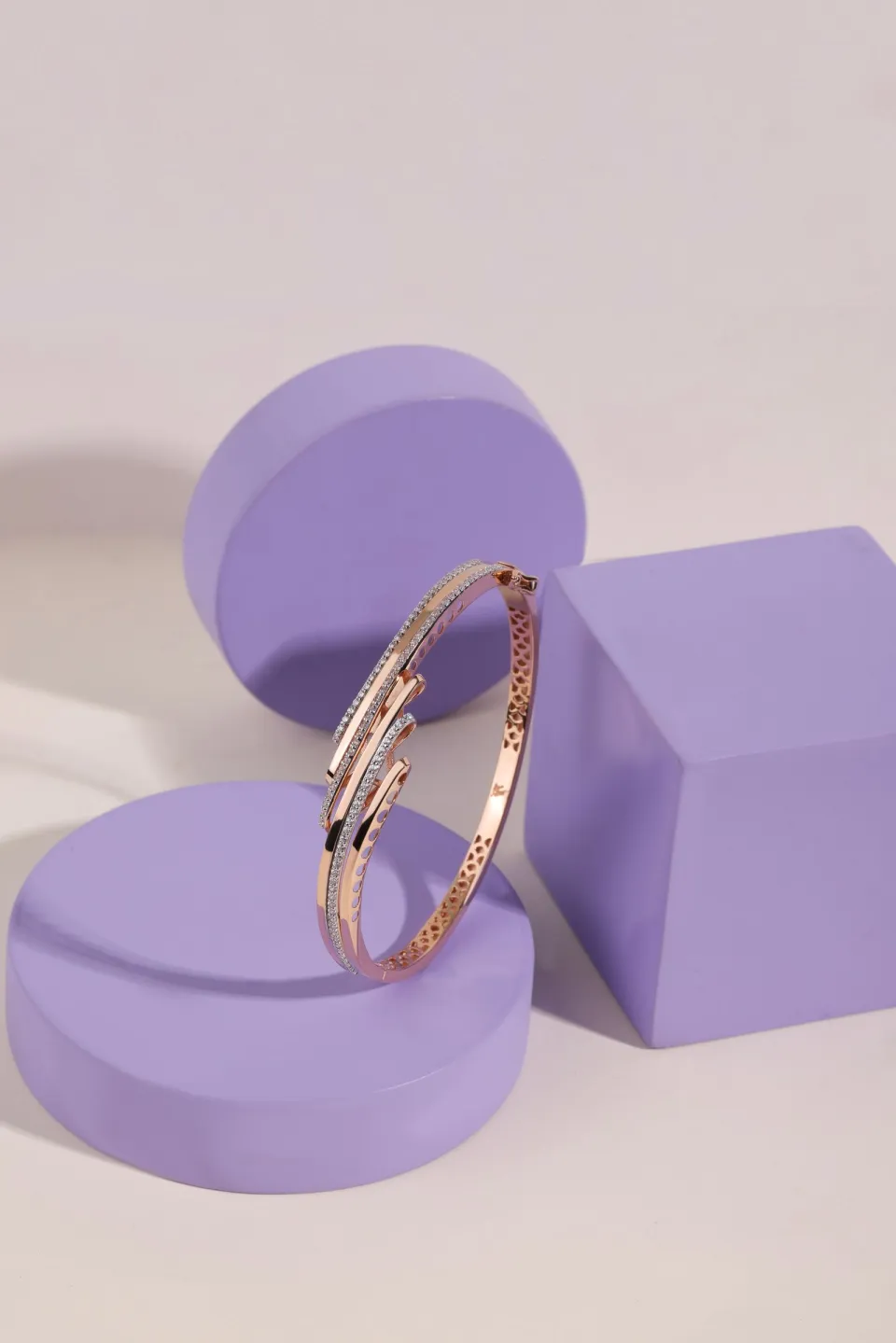 Gulabi Rose Gold Bangle