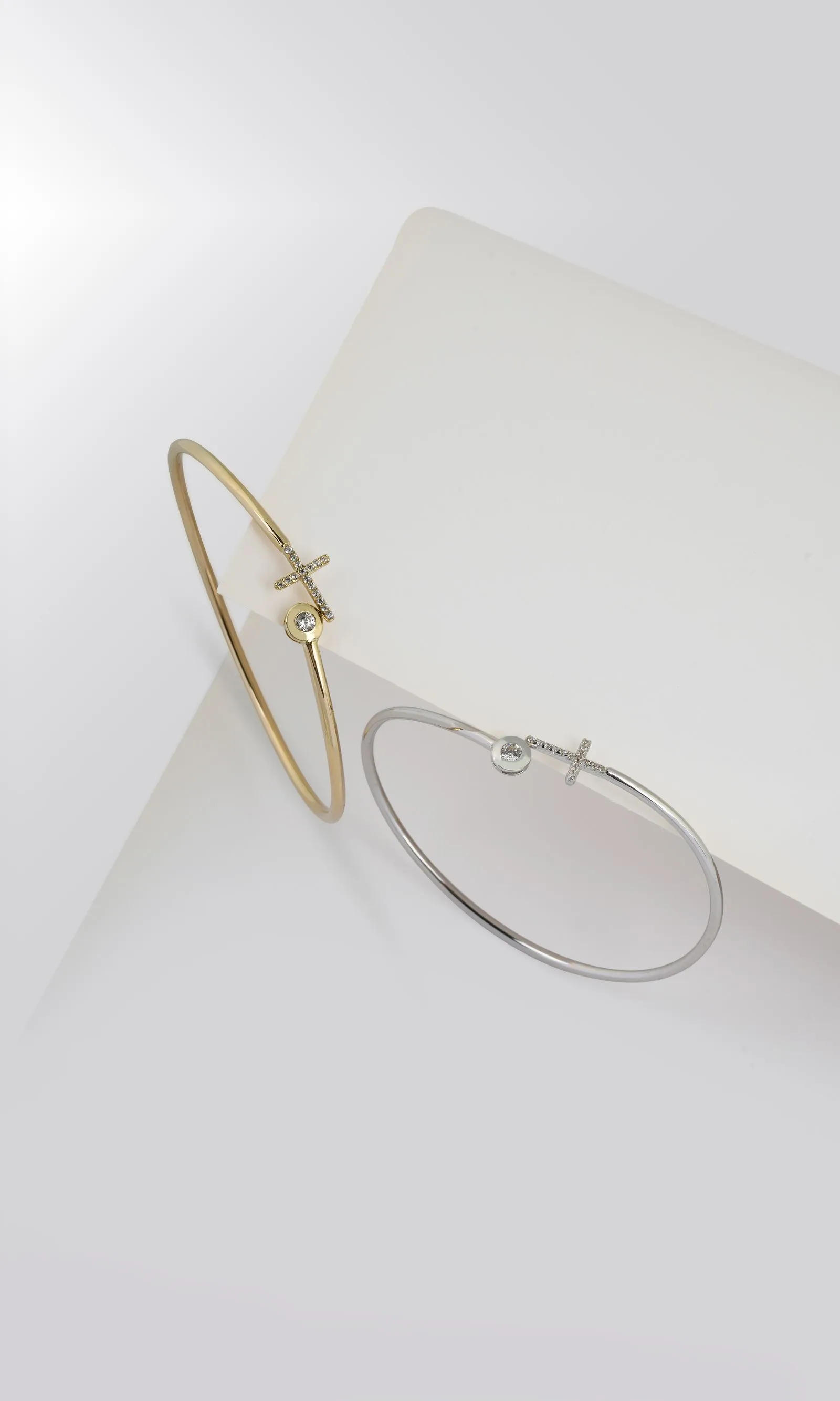 Gulabi Rose Gold Bangle — styled