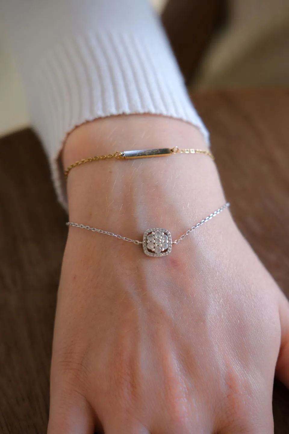 Tennis Glow Bracelet — styled